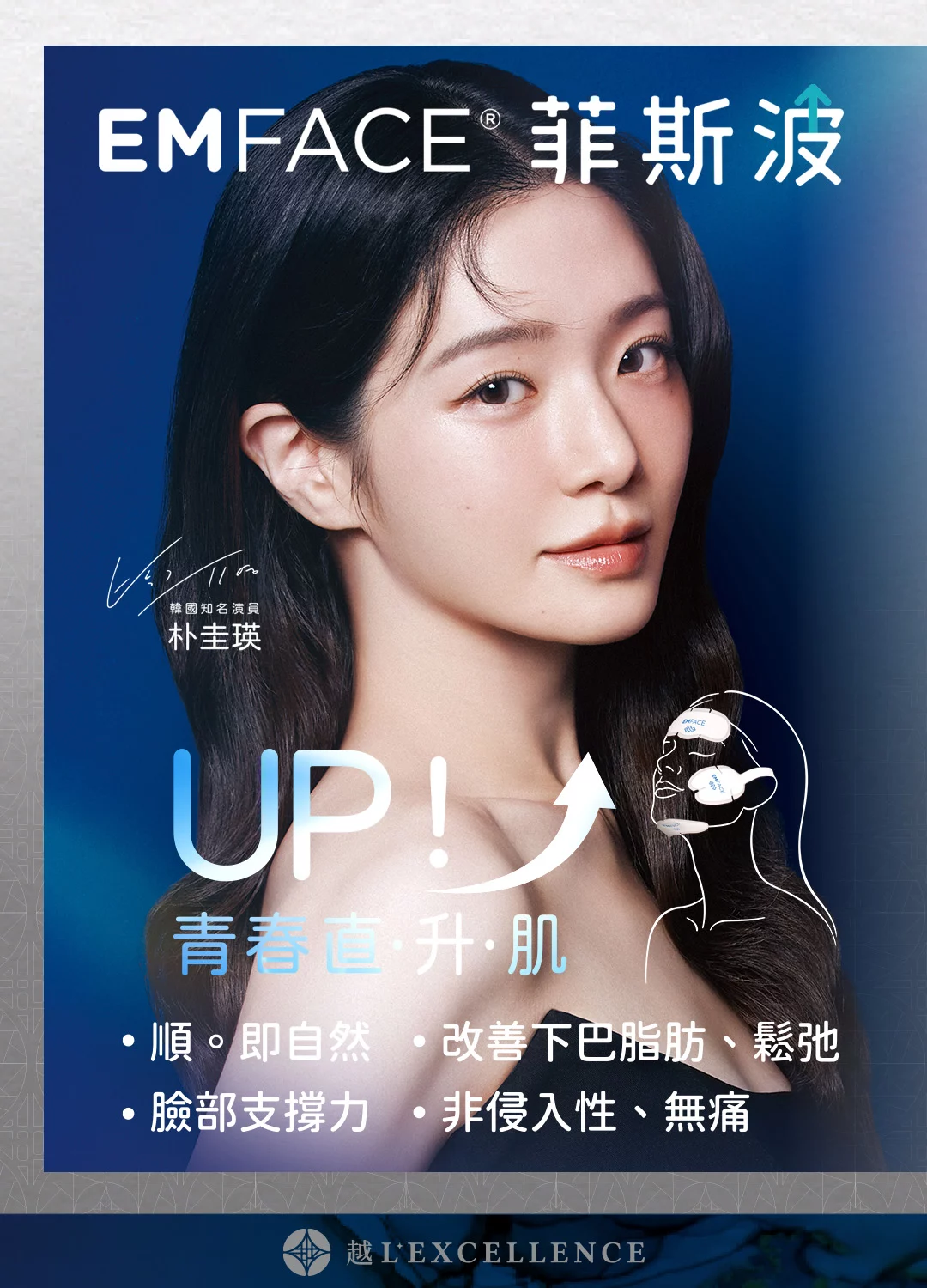 Emface 菲斯波 臉部拉提 皺紋 膠原蛋白 朴圭英 越診所 Mb01